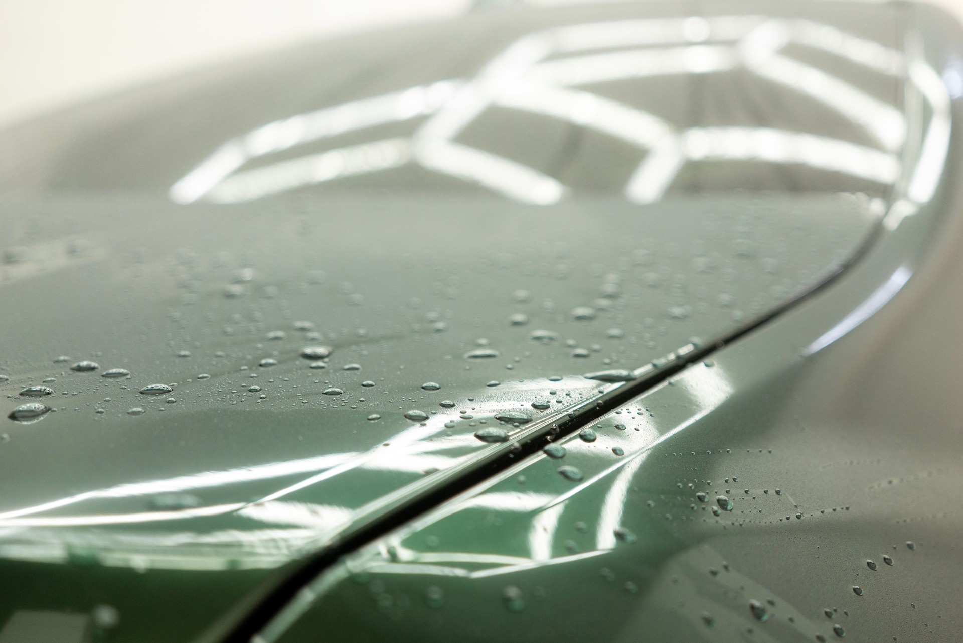 Car washing hydrophobic